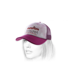 casquette femme violette Patagon W's Fitz Roy Interstate magenta